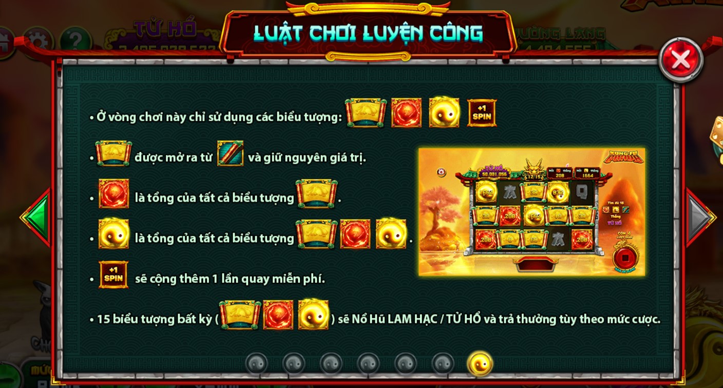 Game nổ hũ KungFu Panda tại iWin Club