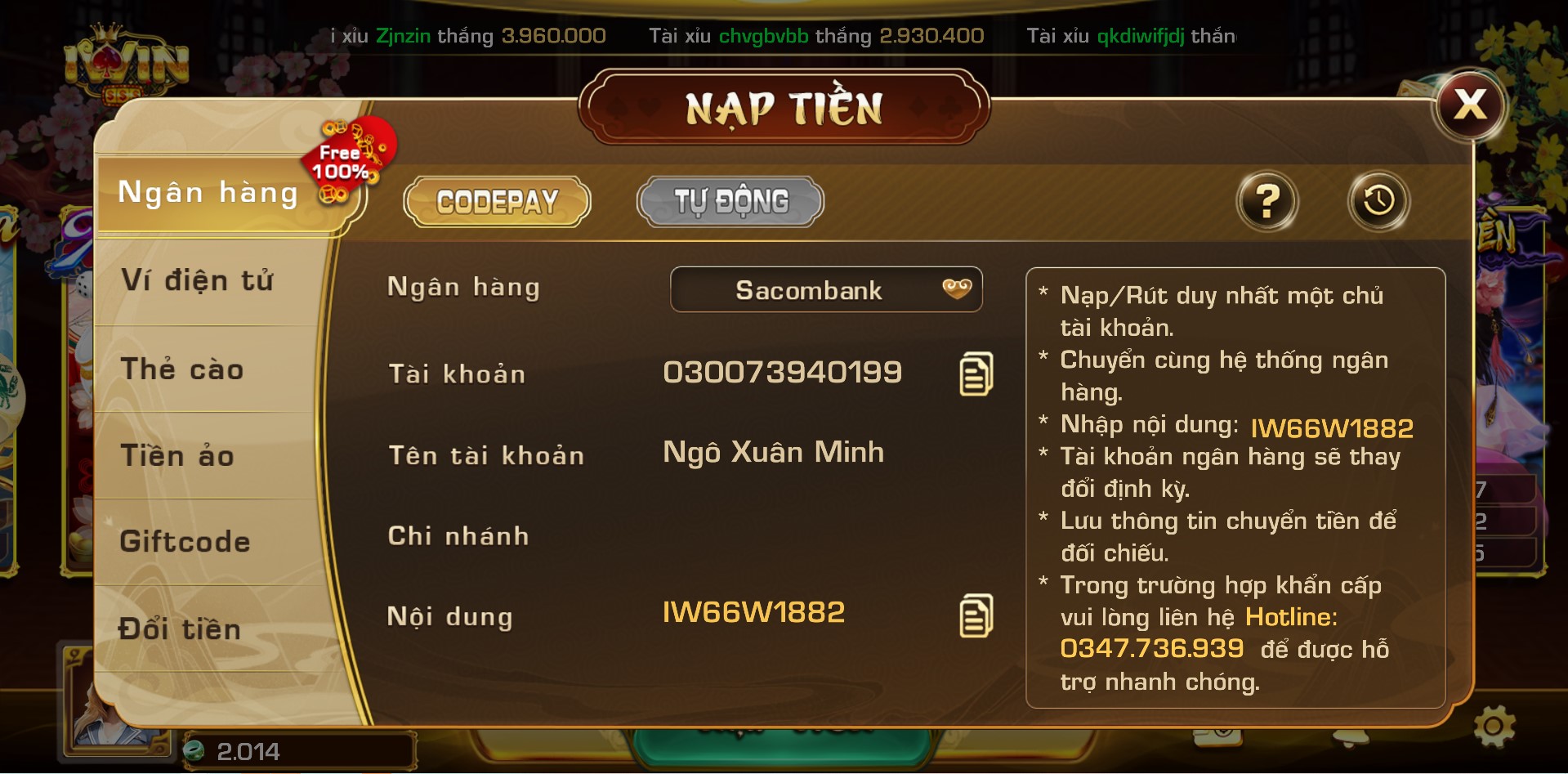 Game Bài Poker đổi thưởng tại iWin Club